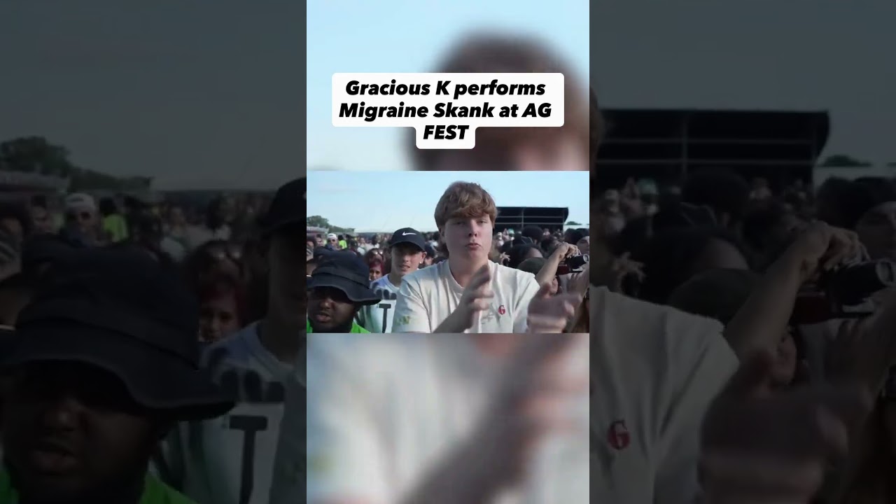theviperexperience brings graciouskisay to perform Migraine Skank at agfest.xyz #agfest #djagonline