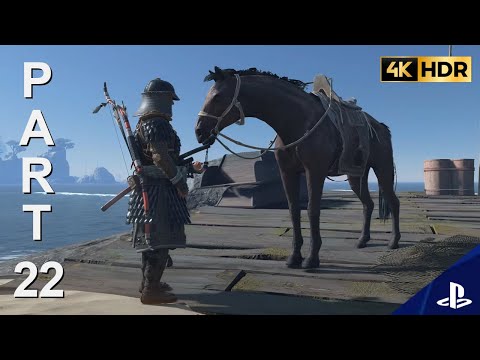 SENDING MESSAGE TO UNCLE SHIMURA - GHOST OF TSUSHIMA Gameplay Walkthrough Part 22 [4K 60FPS]
