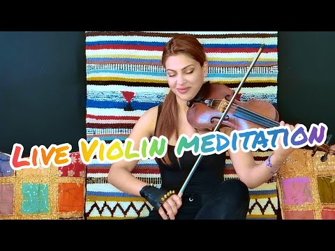 #covidconcert LIVE VIOLIN MEDITATION IMPROVISATION yasmine azaiez