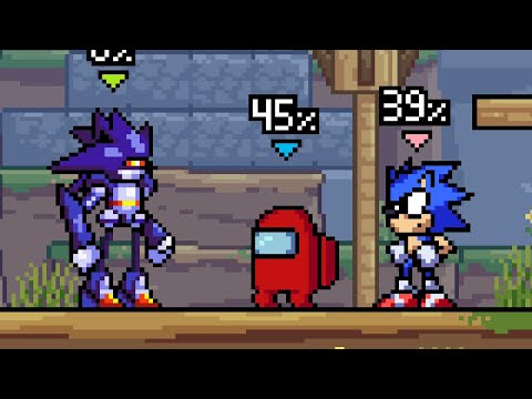 Mecha Sonic destroys everyone..