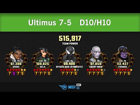 MSF Raid - Ultimus 7-5 - D10/H10 - Shots Fired (one-shot)