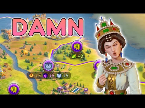 Theodora's Holy Sites a DAMN good - Civ 6 Theodora - Leader Pass