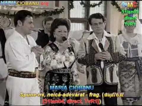 Maria Ciobanu & Ion Dolănescu I LIVE I  Spune-mi neică-adevărat