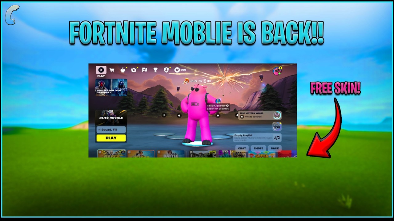 Fortnite iOS back Globally video