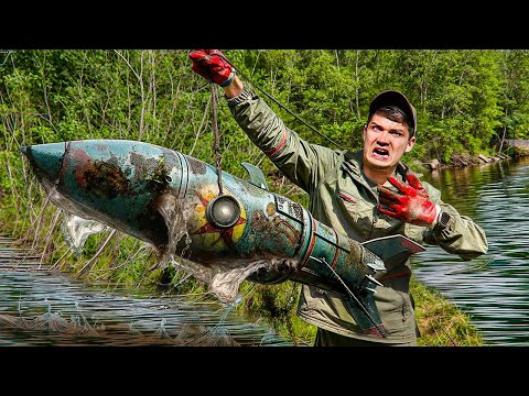 Unbelievable Magnet Fishing Find: Nuke Bomb Discovered Underwater Near Military Base!