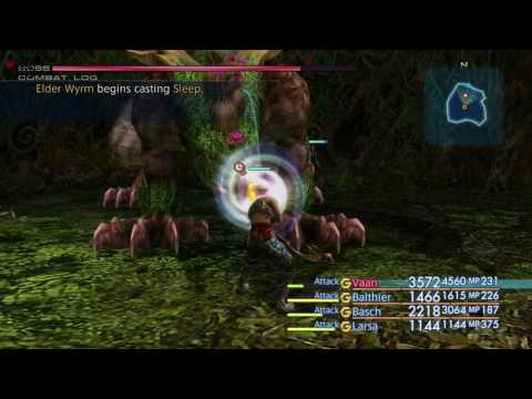 Final Fantasy XII: The Zodiac Age - Elder Wyrm Boss Guide (Golmore Jungle)