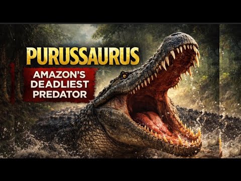 Purussaurus: The Real King of the Prehistoric Amazon