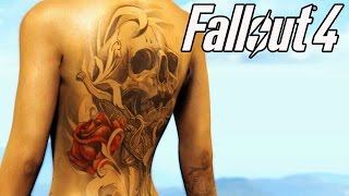 FALLOUT 4 - TOP 10 TATTOO MODS (#2)