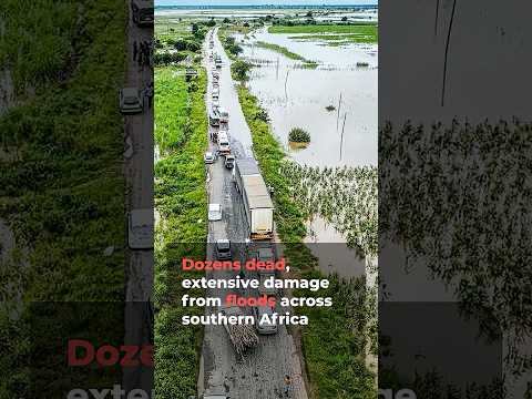 Flooding causes widespread damage across southern Africa | AJ #shorts