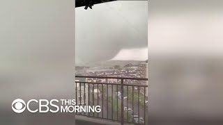 Earthquake strikes Tokyo as it braces for worst storm in decades