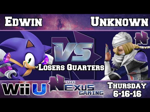 Edwin (Sonic) vs Nexus| Unknown (Sheik) - Losers Quarters 6-16-16