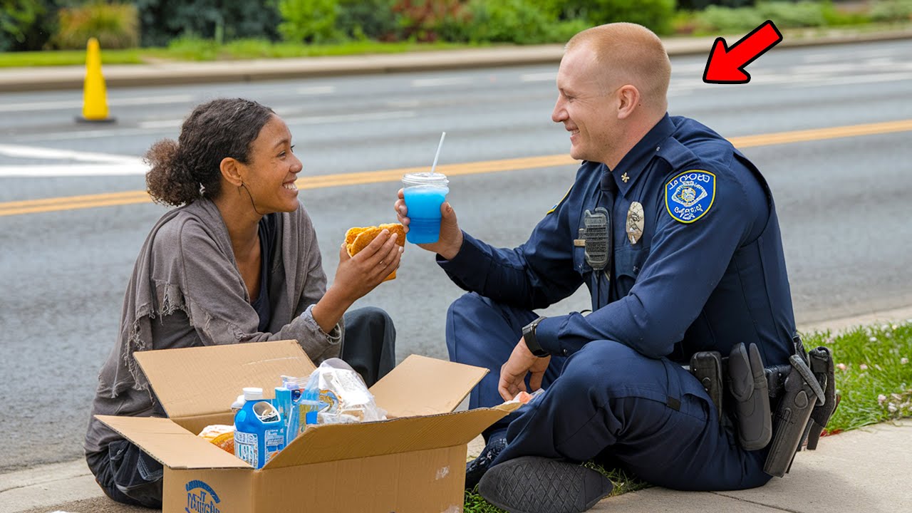 A Police Officer Had Lunch with a Homeless Black Woman, Until One Day Something Shocking Happened
