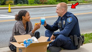 A Police Officer Had Lunch with a Homeless Black Woman, Until One Day Something Shocking Happened