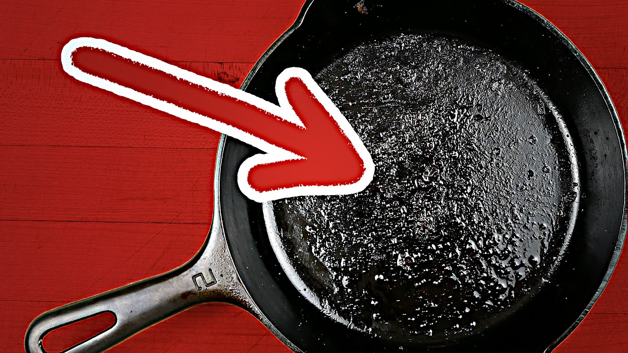 How gross is cast iron cooking?