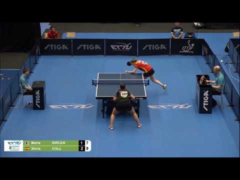 COLL Silvia vs GIRLEA Maria  | U19 girls singles round of 32 | EYC 2024