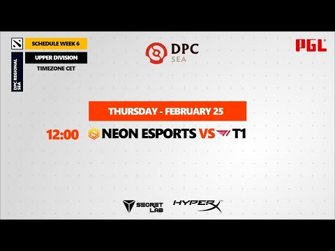 (4K) DPC 2021 SEA - Neon vs. T1