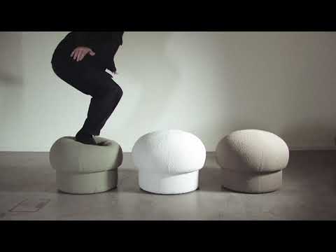 Uno Pouf designed by Claesson Koivisto Rune (Caution - mind your step)
