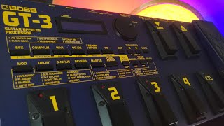 Video thumbnail for Boss GT-3 Guitar Multi-Effects (Pedal Test) (11-15-22) by The Rolling Store