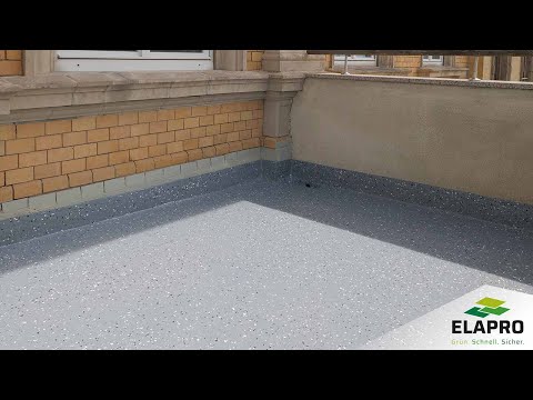 ELAPRO Balkonsystem – Abdichtung & Beschichtung