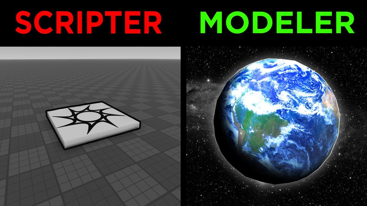 Scripter vs 3D Modeler Game Swap