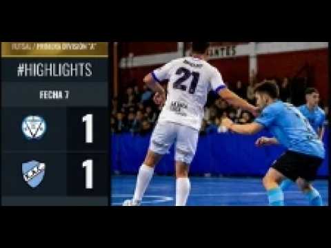 América del Sud 1-1 Kimberley. Fecha 7. Primera División Futsal