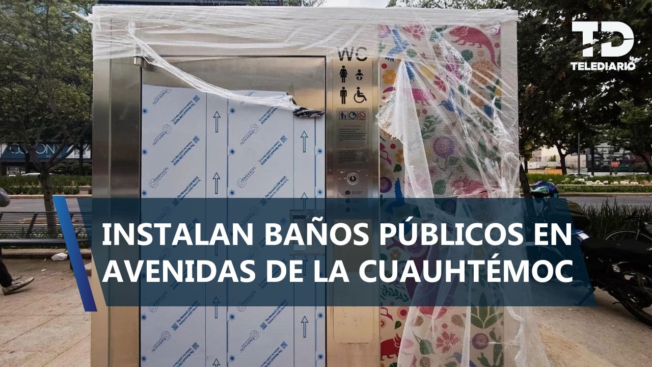 Instalan NUEVOS baños públicos en CdMx previo al Mundial 2026; así lucen