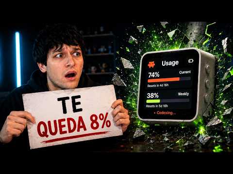 PocketMeter: el cacharro con ESP32 para controlar tu gasto en Claude, Codex y más