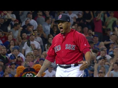 CHC@BOS: Abad strikes out Schwarber, escapes trouble