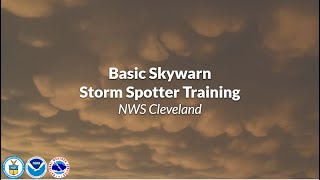 NWS Cleveland OH Basic SKYWARN Class 2023