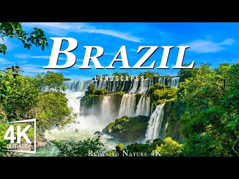 Brazil 4K - Scenic Relaxation Film With Calming Music - 4K Video HD