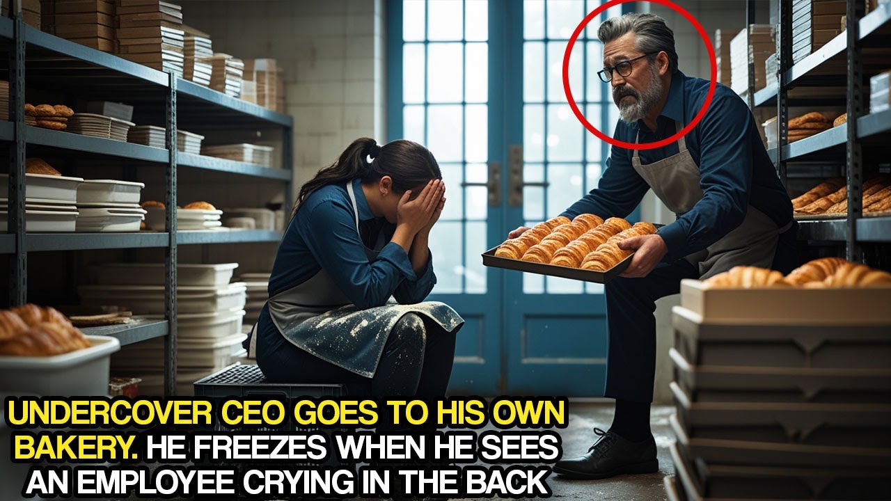 Undercover CEO Goes to His Own Bakery. He Freezes When He Sees an Employee Crying in the Back