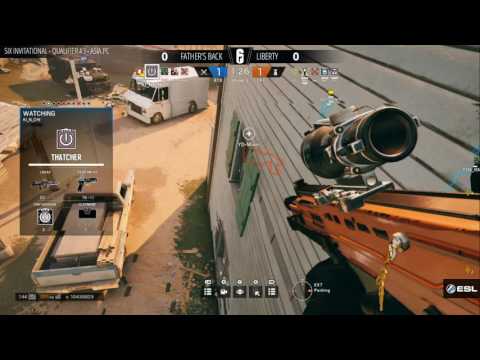Rainbow Six Siege 6 Invitational ASIA Qualifier #3 GRAND FINALE Father's Back vs Liberty