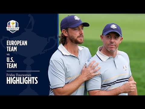 Highlights | Friday Foursomes | 2025 Ryder Cup
