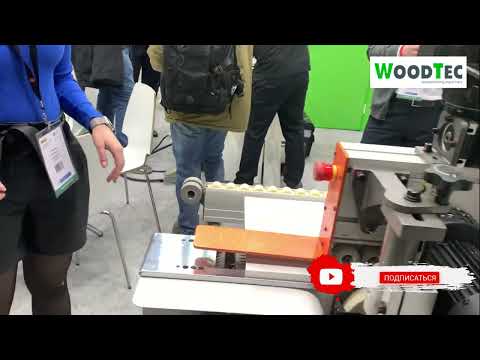 WoodTec EdgeMatic 500С PRO - станок для облицовывания кромок мебельных деталей woo14329, видео 2