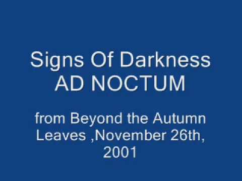 signs of darkness- ad noctum (studio)