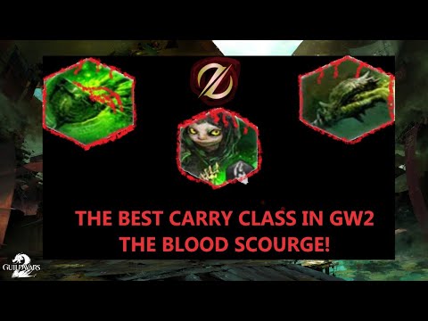 BLOOD SCOURGE | THE BEST CARRY CLASS IN GUILD WARS 2 | BUILD SHOW CASE/GUIDE 2023| NEVER LOSE AGAIN!