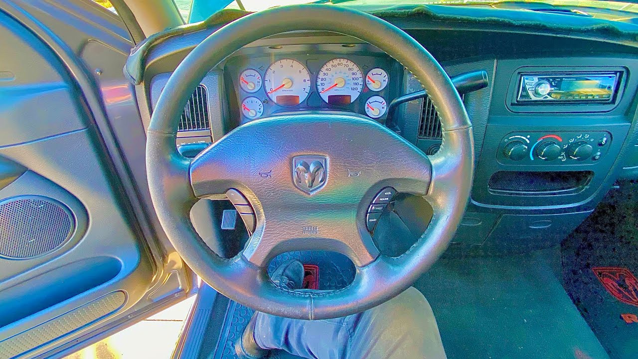 2003 Dodge Ram 1500 SLT ASMR RELAXING POV TEST ...