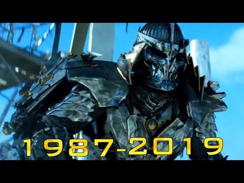 evolution of shredder 1987 - 2019