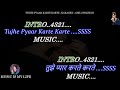 Tujhe Pyaar Karte Karte Sonu Nigam Karaoke With Scrolling Lyrics Eng हिंदी