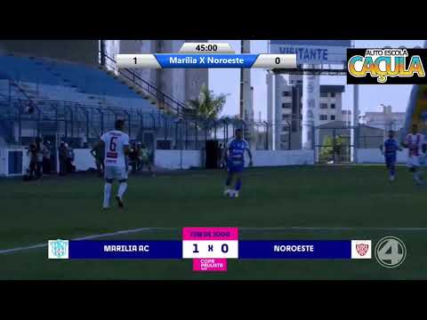 Copa Paulista 2022 - MAC x Noroeste   -  Ao Vivo TV Canal 4 Marília