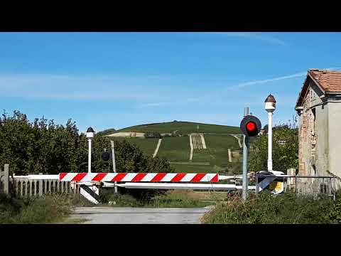 Passaggio a livello Calamandrana (I)// Railroad crossing//Bahnübergang
