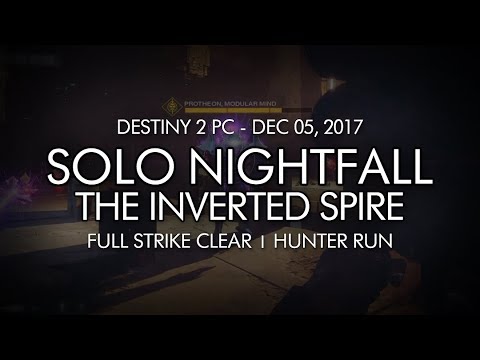 Destiny 2 - Solo Nightfall: The Inverted Spire (Hunter - Week 14)
