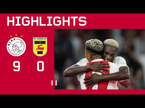 AFC Ajax Amsterdam 9-0 SC Cambuur Leeuwarden