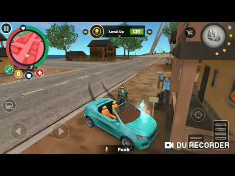Rope Hero vice town police chase best car funny hit