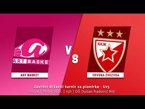 Finale - Finalni turnir U15 Pionirke: Art Basket - Crvena Zvezda KOMBANK