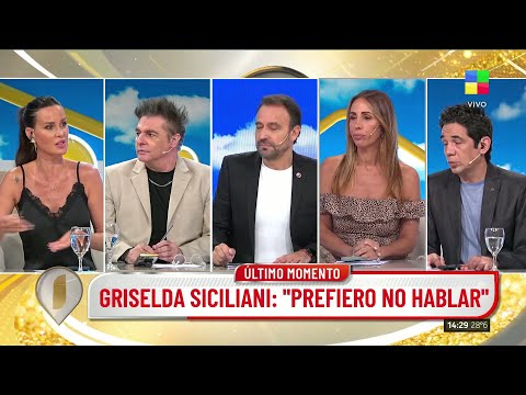🔴 GRISELDA SICILIANI evita hablar tras rumores de crisis con LUCIANO CASTRO