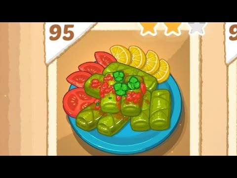 cookingdom level 95 Vegan Dolmas 