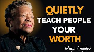 These 7 Behaviors Quietly Teach People Your Worth ! Maya Angelou Motivation MQDEFAULT Thumbnail