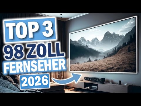Beste 98 ZOLL FERNSEHER im Vergleich | Top 5 100 Zoll OLED Fernseher 2026