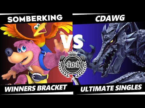 4o4 Smash Night 37 - SomberKing (Jigglypuff, Banjo & Kazooie) vs CDawg (Ridley) - Winners Round 1